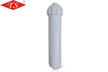 중국 10 인치 물 정화기를 위한 튼튼한 플라스틱 RO 여과기 주거 5.5cm 직경 협력 업체