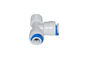 파란 자물쇠 물 정화기 부속품 견과 없는 플라스틱 K7566 티 합동 협력 업체